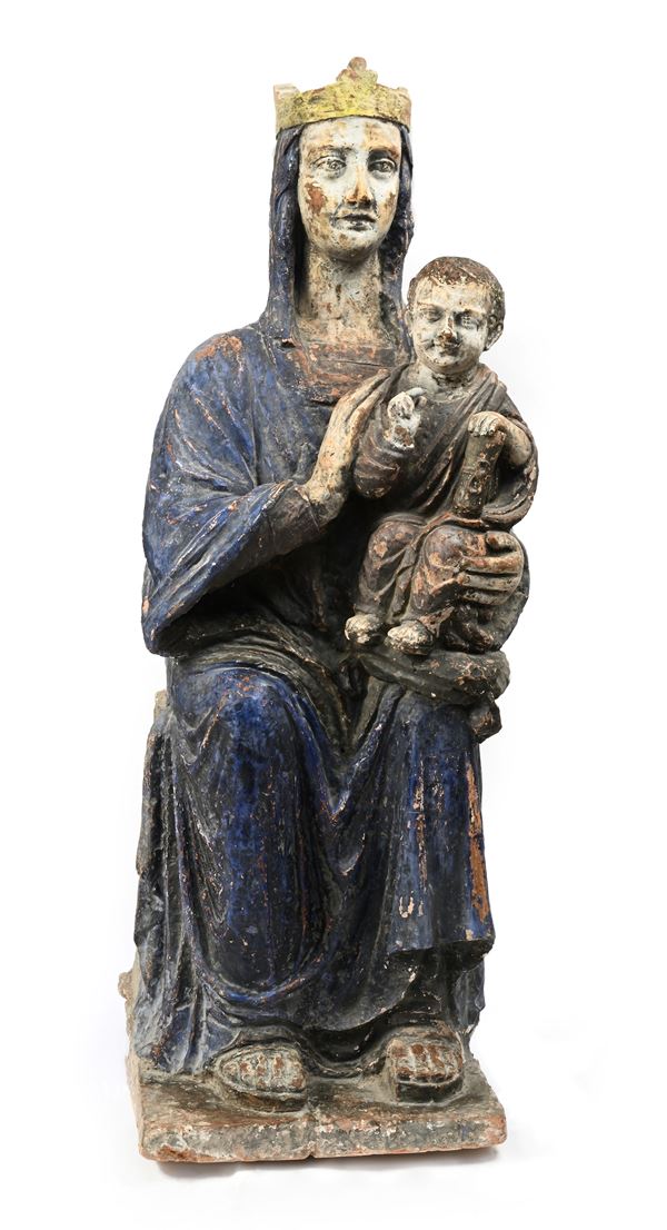 Arnolfo di Cambio - Madonna col Bambino in Maestà