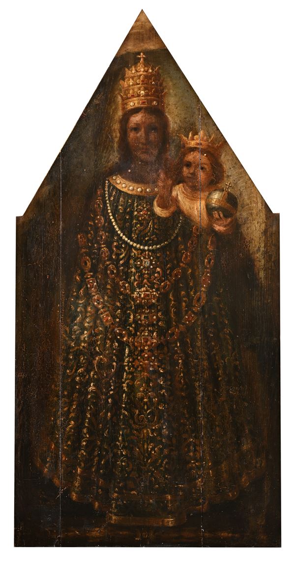 Madonna col Bambino in trono - Madonna di Loreto