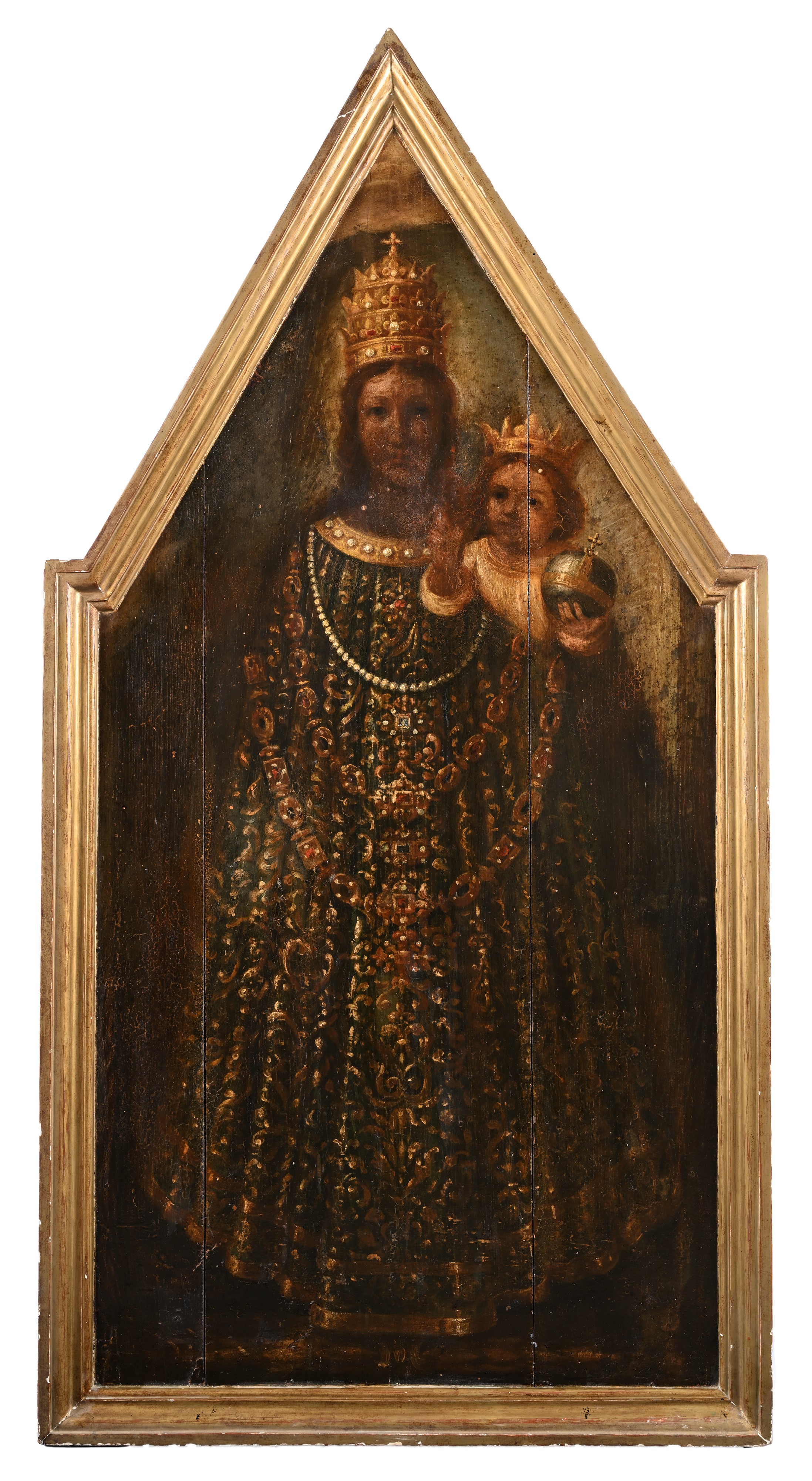Madonna col Bambino in trono - Madonna di Loreto