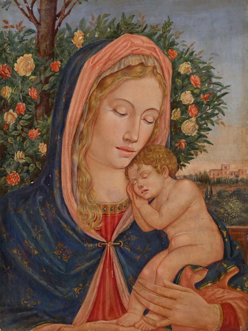 Piccola Madonna con bambino
