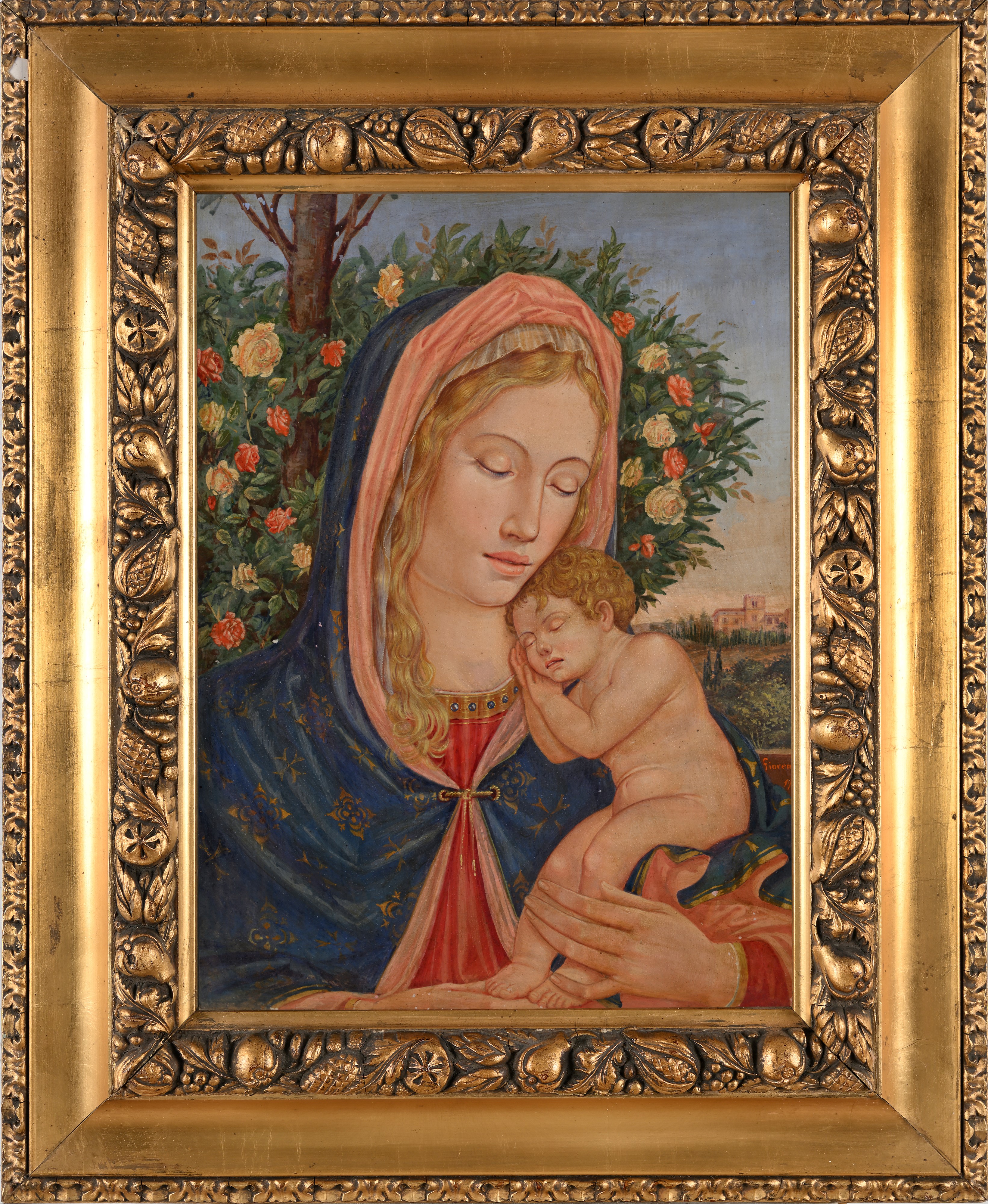 Piccola Madonna con bambino
