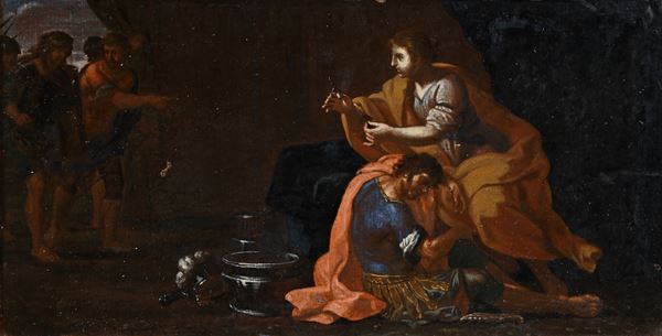 Pittore Toscano del XVIII secolo - Sansone e Dalila