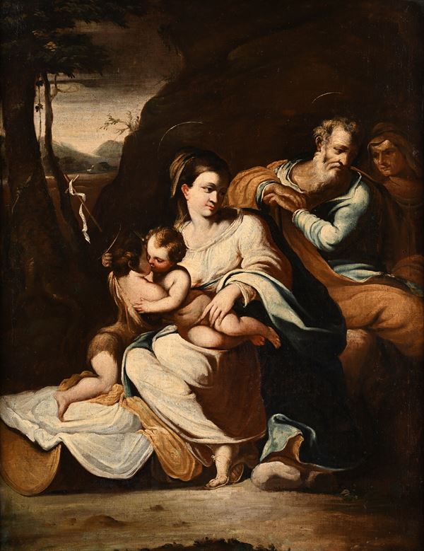 Sacra Famiglia con san Giovannino e sant’Elisabetta