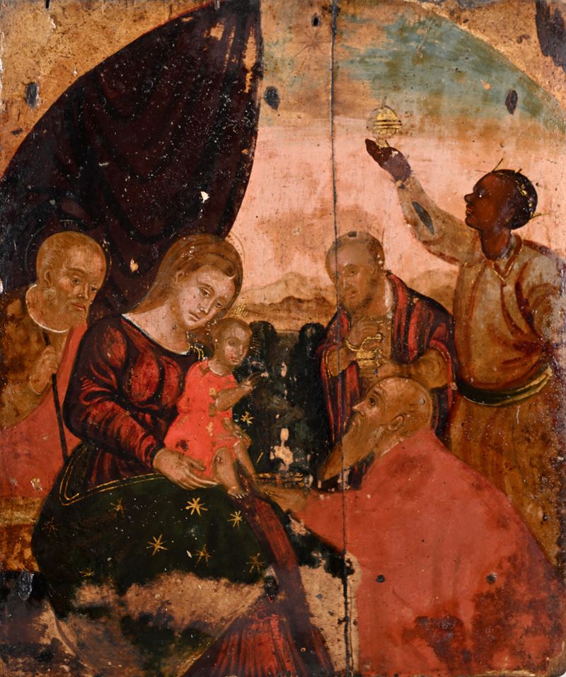 Adorazione di Gesù Bambino