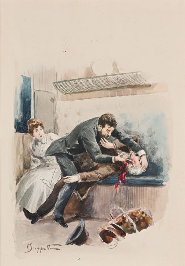 Pietro Scoppetta - Omicidio in treno