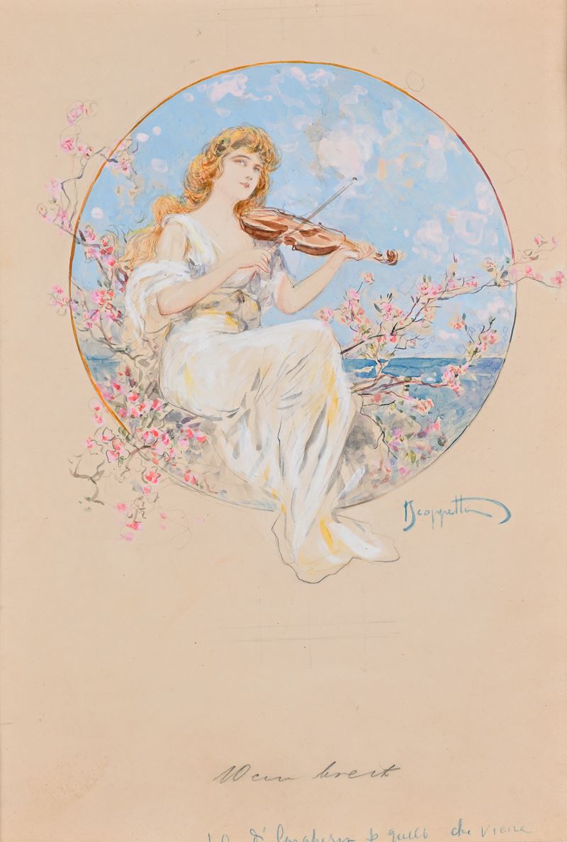 Pietro Scoppetta - La violinista