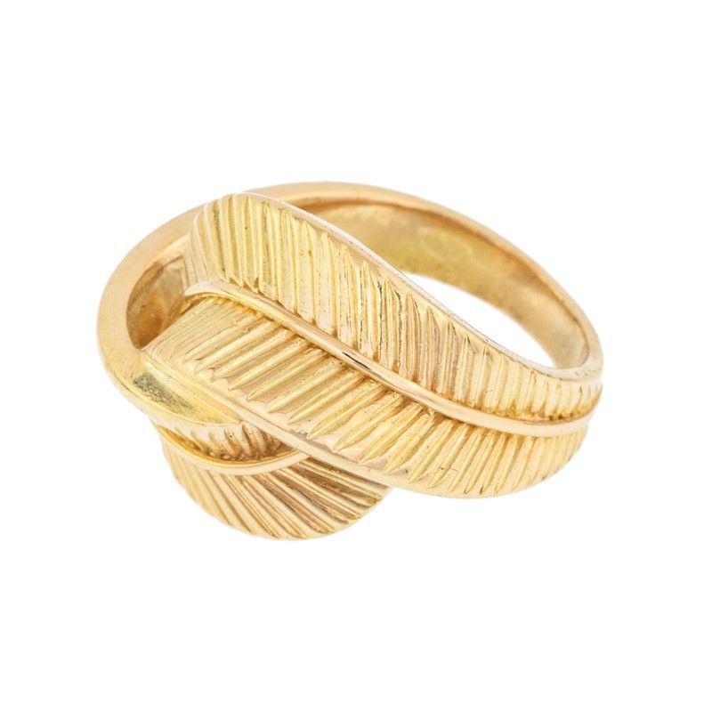Anello in Oro Giallo Contrarie'