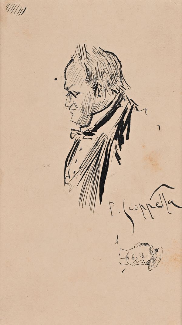Pietro Scoppetta - Uomo di profilo