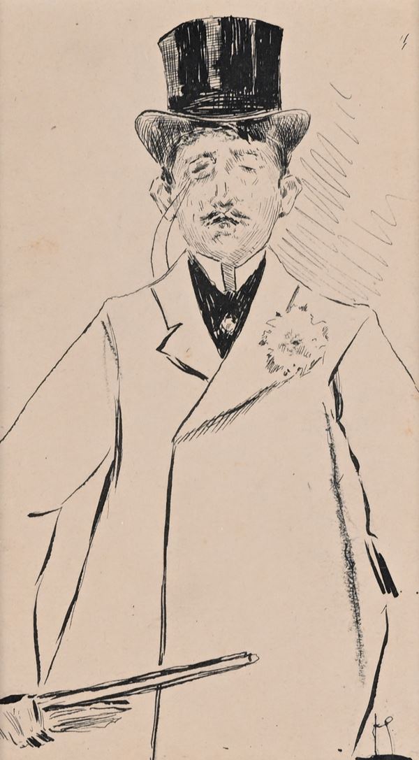 Uomo con cilindro