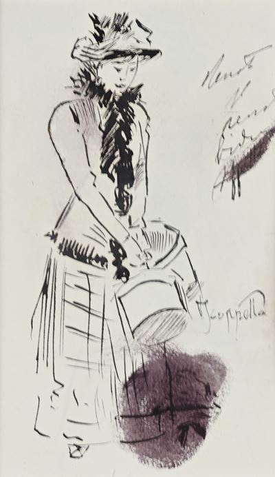 Giovane donna elegante