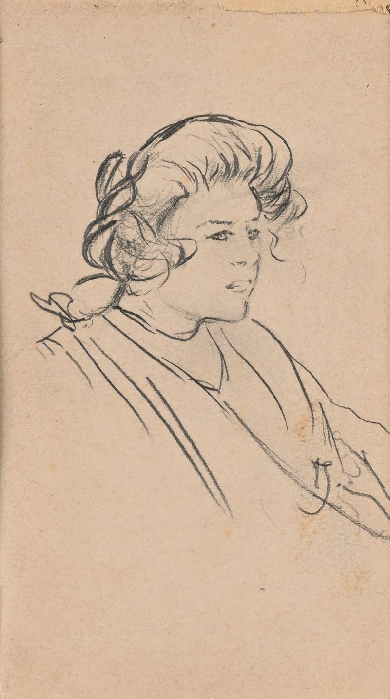 Pietro Scoppetta - Ritratto di donna