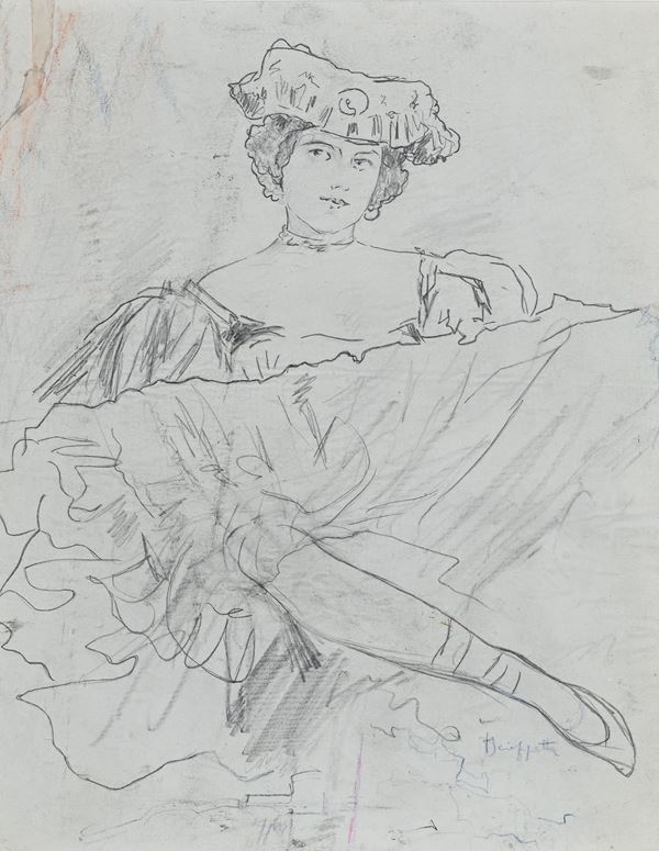 Pietro Scoppetta - La ballerina di Can-can
