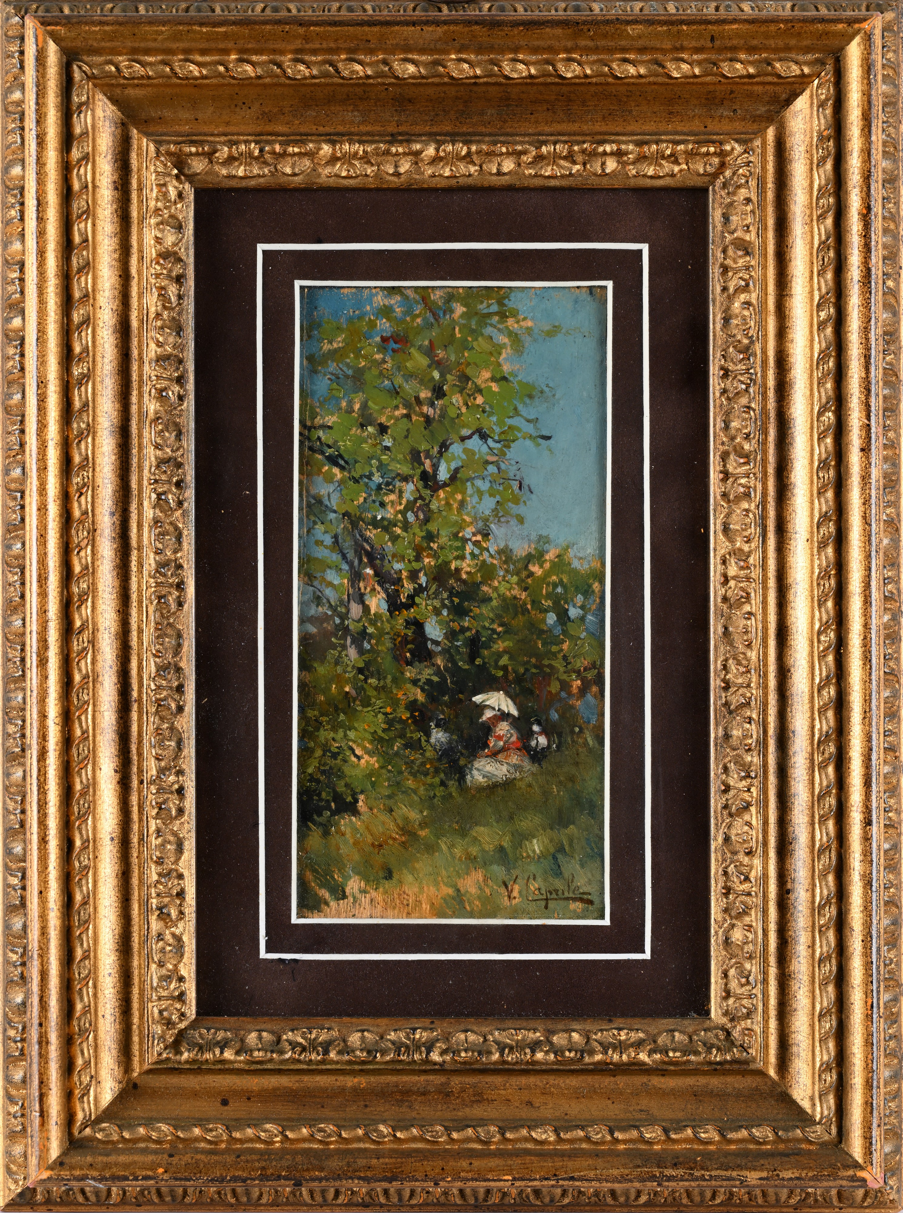 Vincenzo Caprile - Sosta in campagna