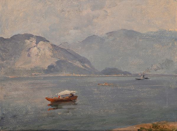 Barche in un lago