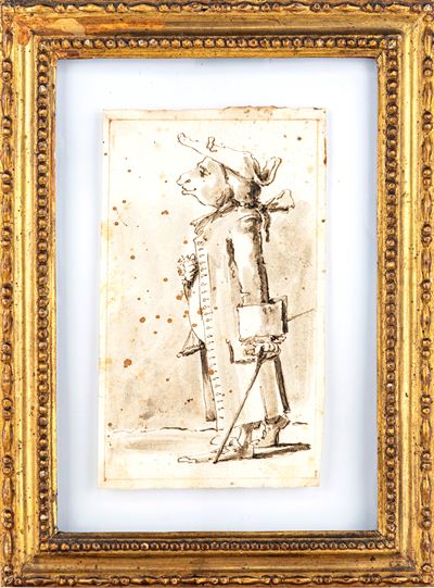 Caricatura di gentiluomo