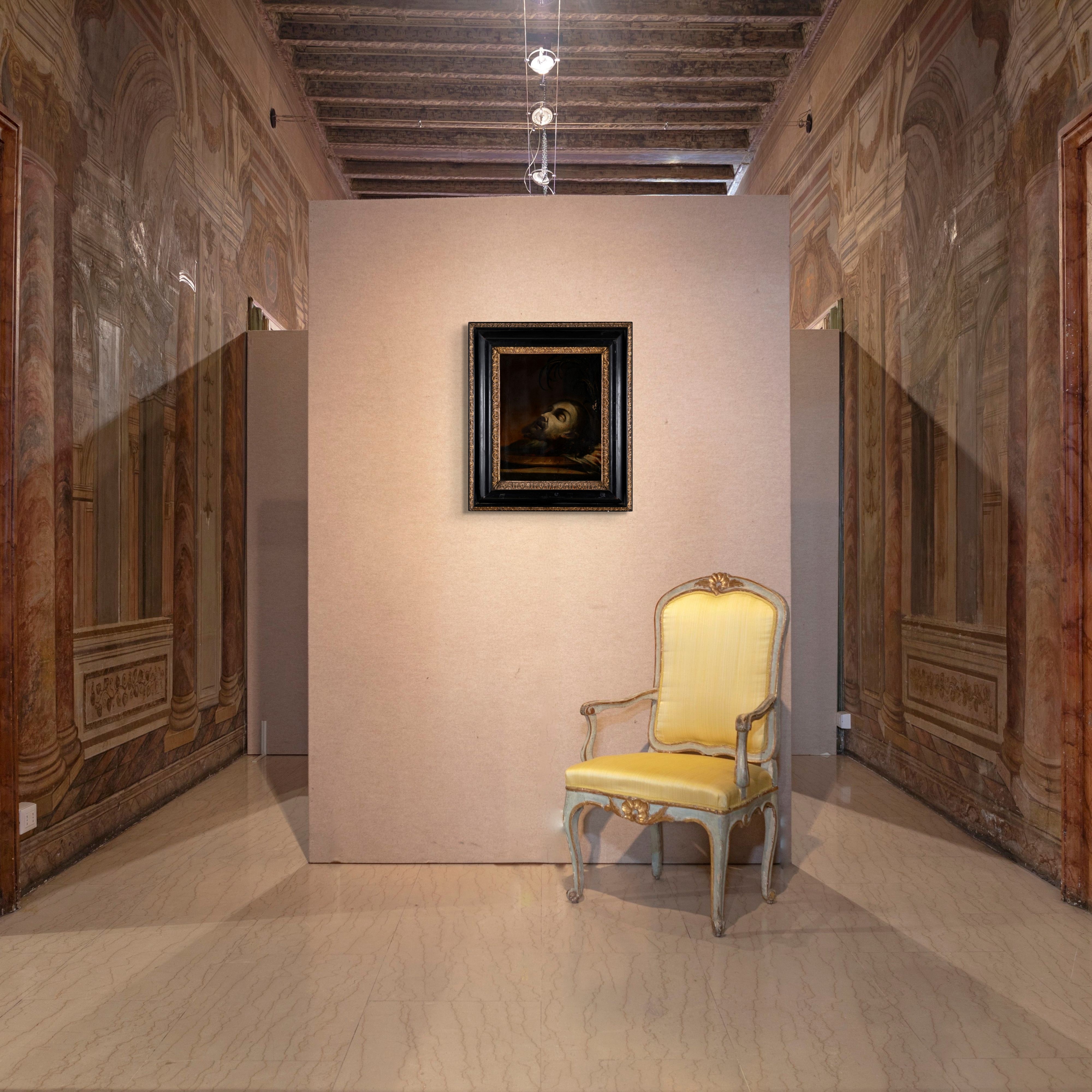Pittore del XVII Secolo - Testa di San Giovanni Battista