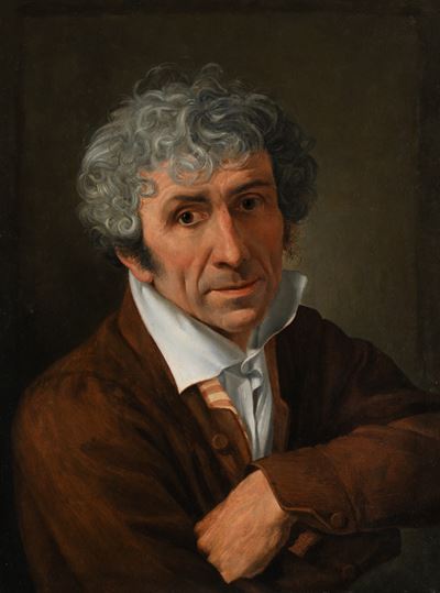Ritratto di gentiluomo, olio su tela