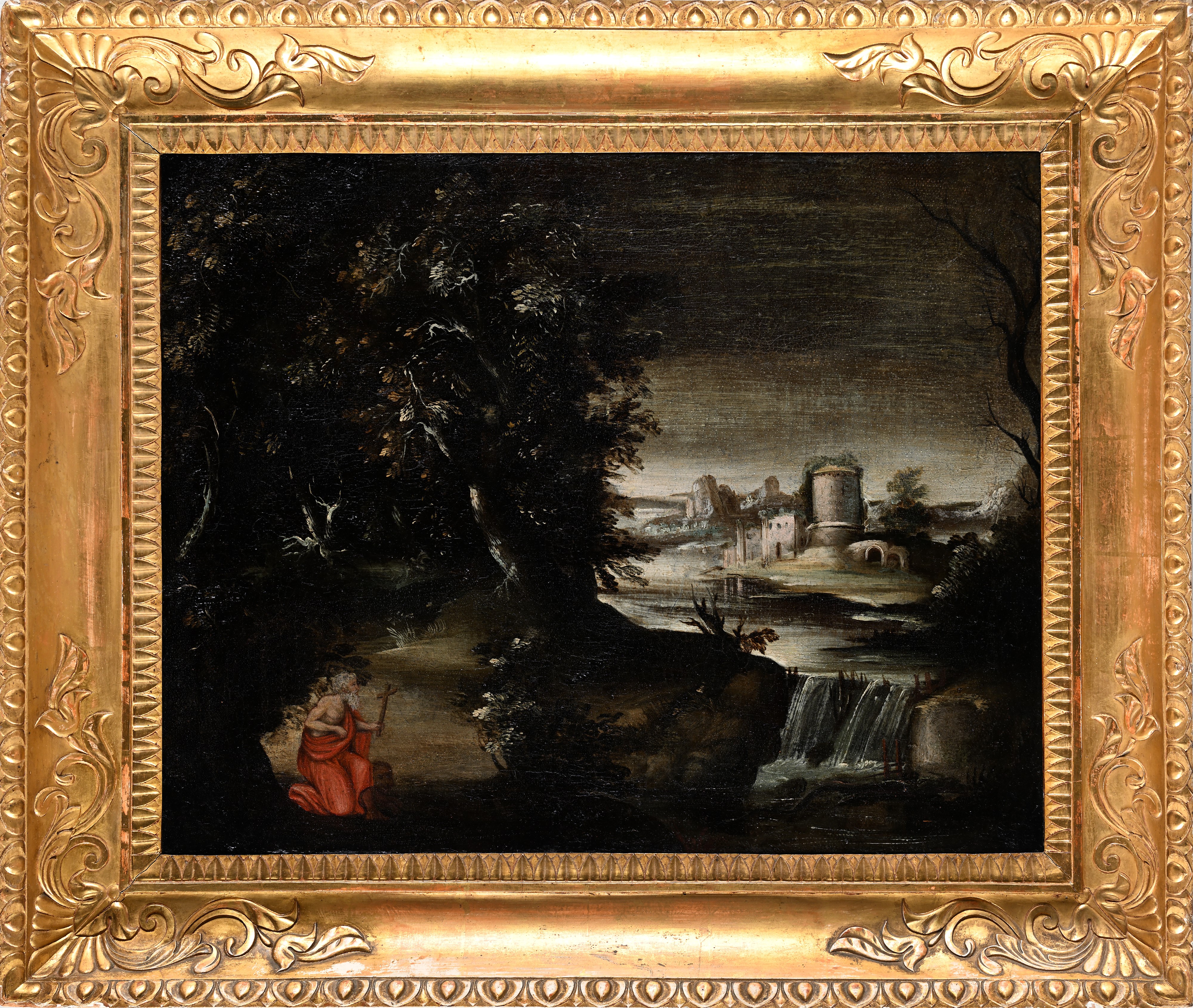 Paesaggio con San Girolamo