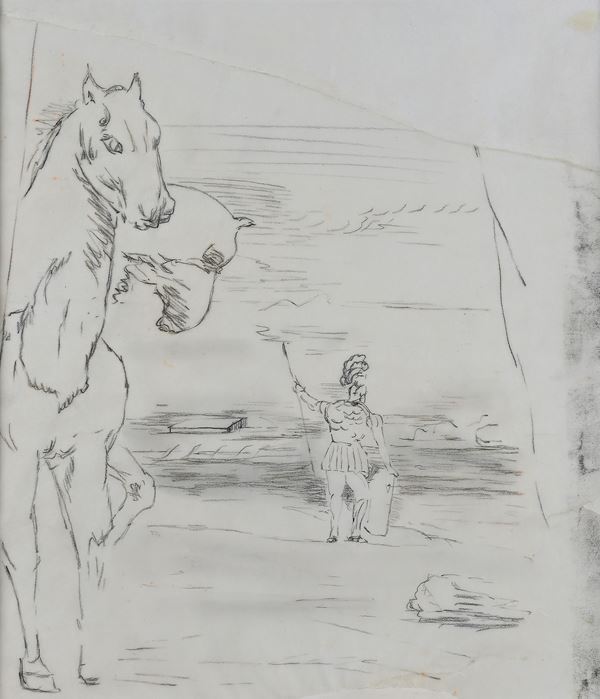Giorgio De Chirico - Il ritorno del guerriero