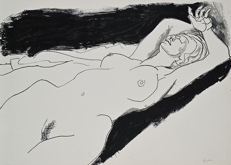 Nudo di donna distesa