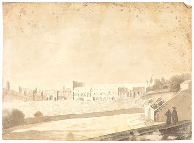 Veduta del Colosseo
