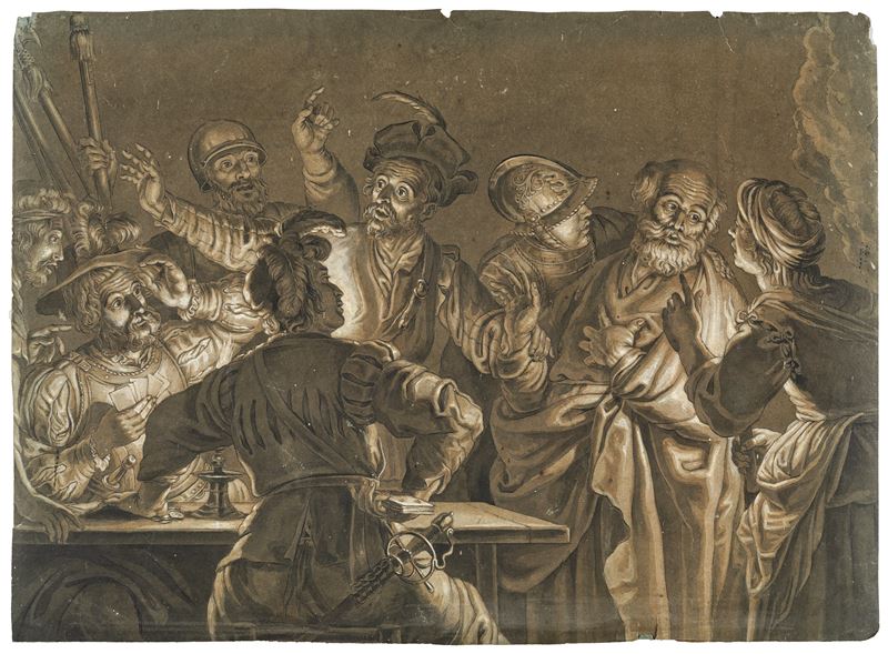 Negazione di san Pietro da Gerard Seghers