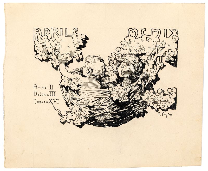 Ferruccio Pasqui - Studio per Aprile