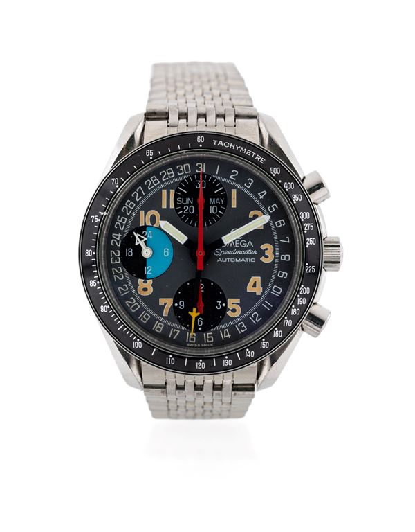 Omega speedmaster in acciaio  (Anni '90)  - Asta Importanti Orologi da Polso e da Tasca - Casa d'Aste Arcadia