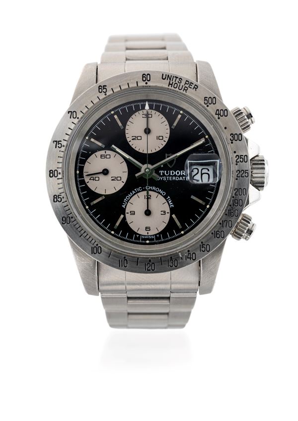 Tudor oysterdate "Bick Block" in acciaio  (Anni '90)  - Asta Importanti Orologi da Polso e da Tasca - Casa d'Aste Arcadia