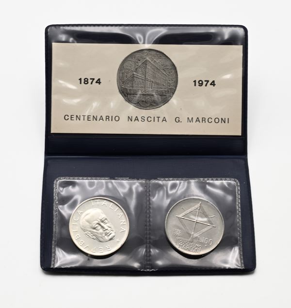 Prova in argento 100 Lire 1974