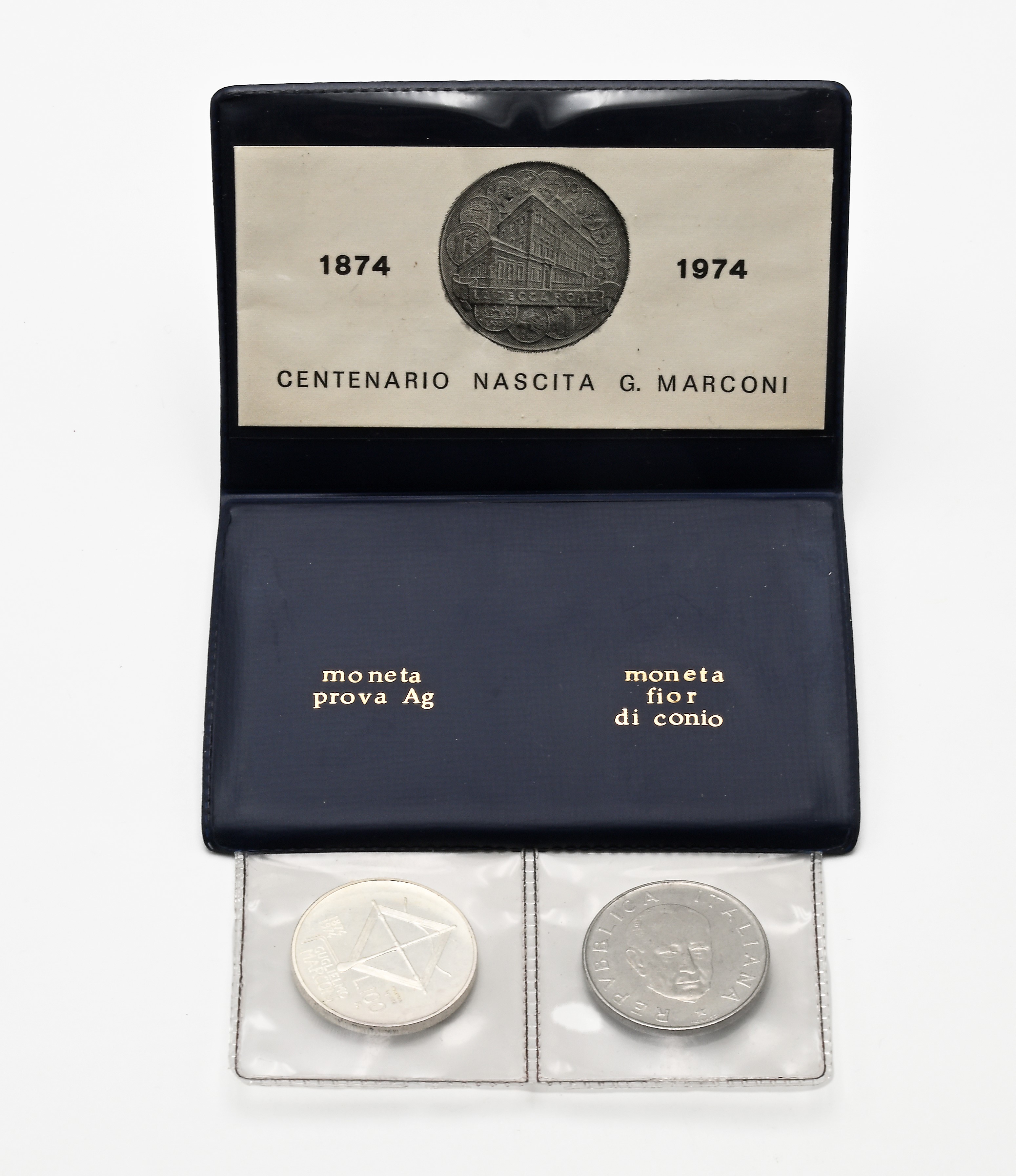 Prova in argento, 100 Lire, 1974