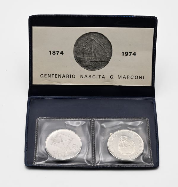 Prova in metallo 100 Lire 1974