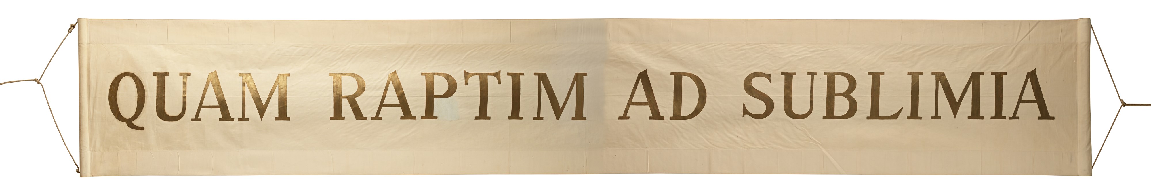 Quam Raptim ad Sublimia