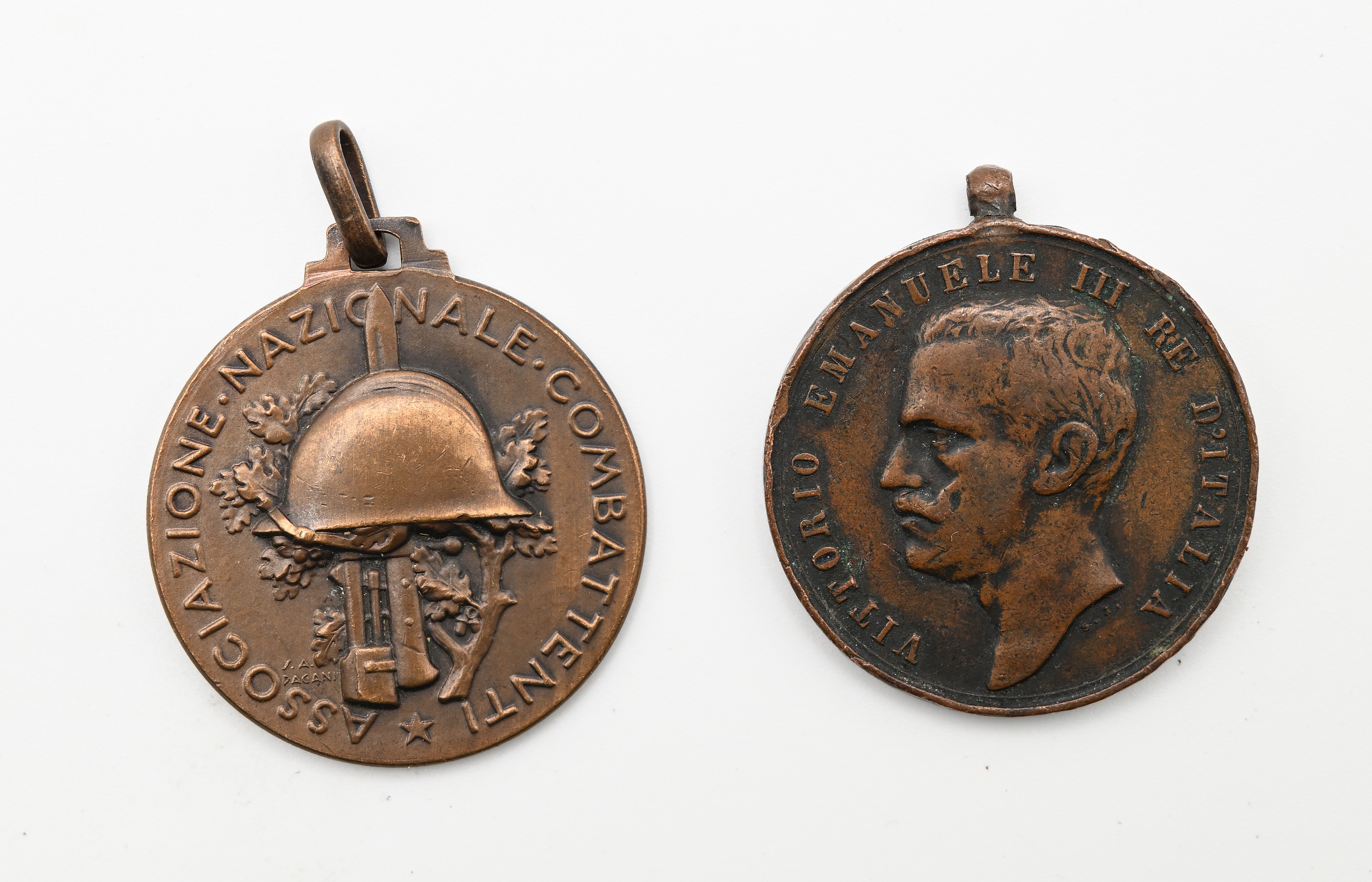 Medaglia in bronzo, al merito e “Adunata di Roma 4 novembre 1938” – Ventennale della Vittoria, Vi...