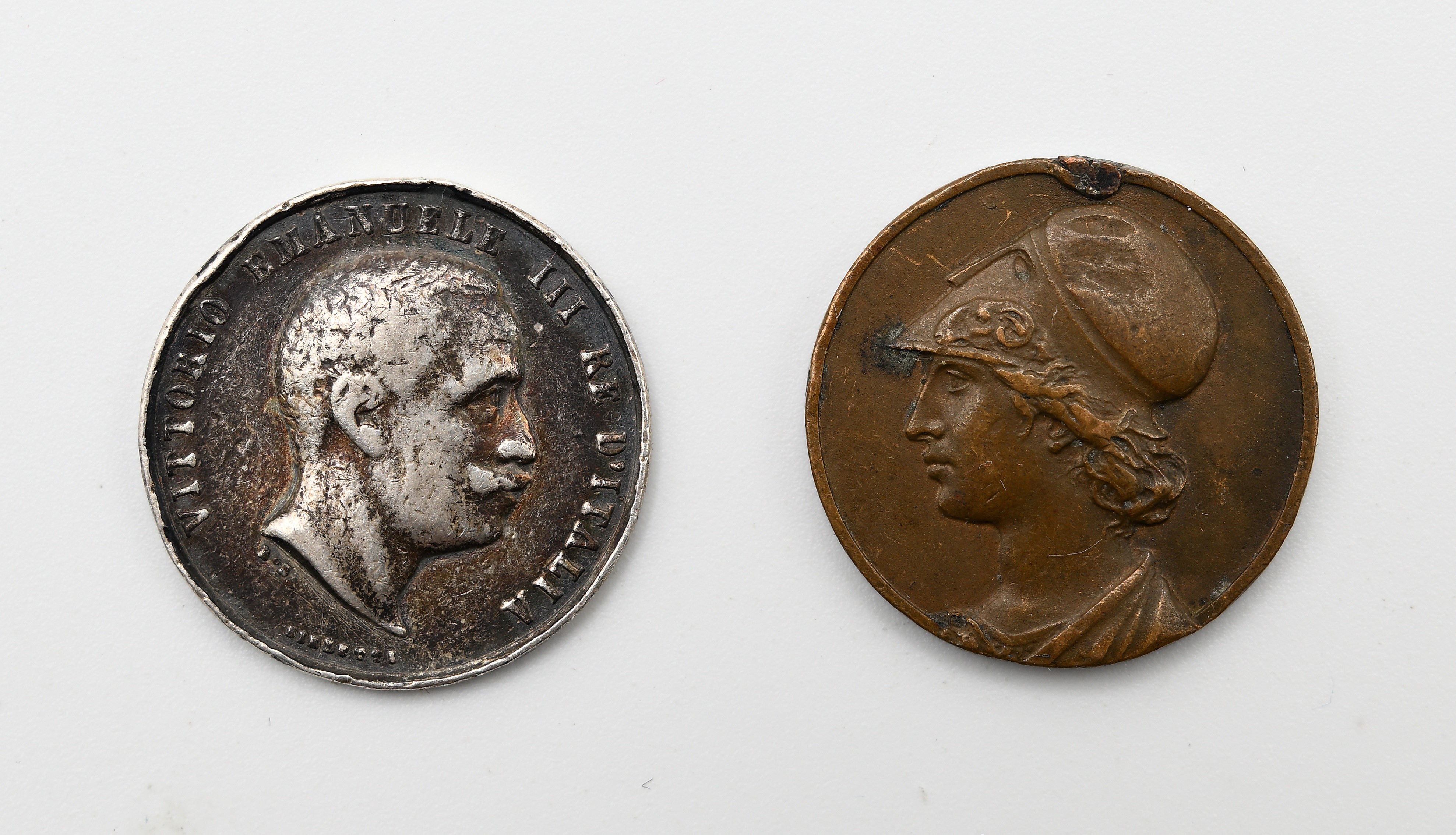 Scuola Centrale di Tiro di Fanteria Parma, Medaglia in argento del Corso Complementare 1906/07; M...