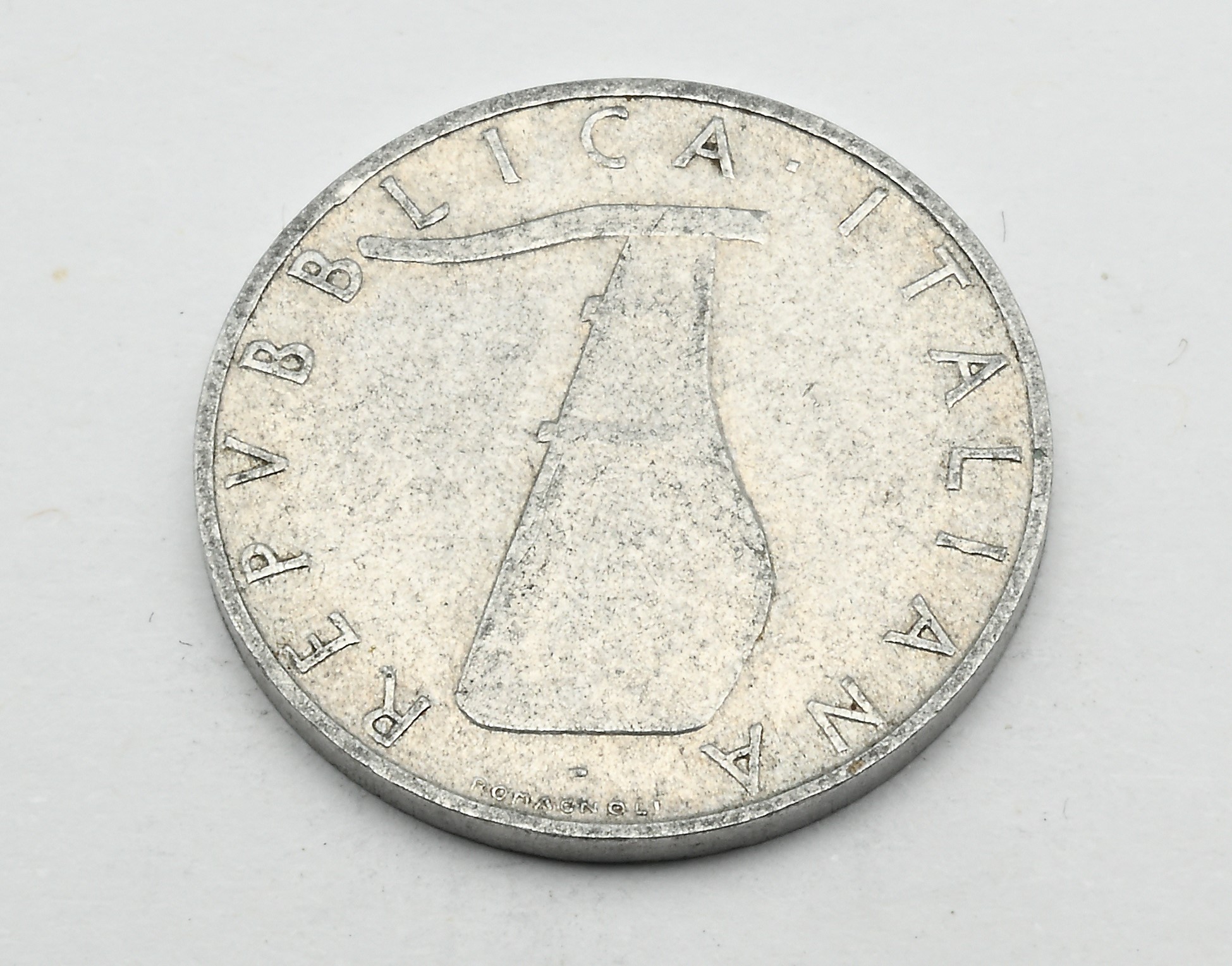Repubblica Italiana, 5 Lire (1956)