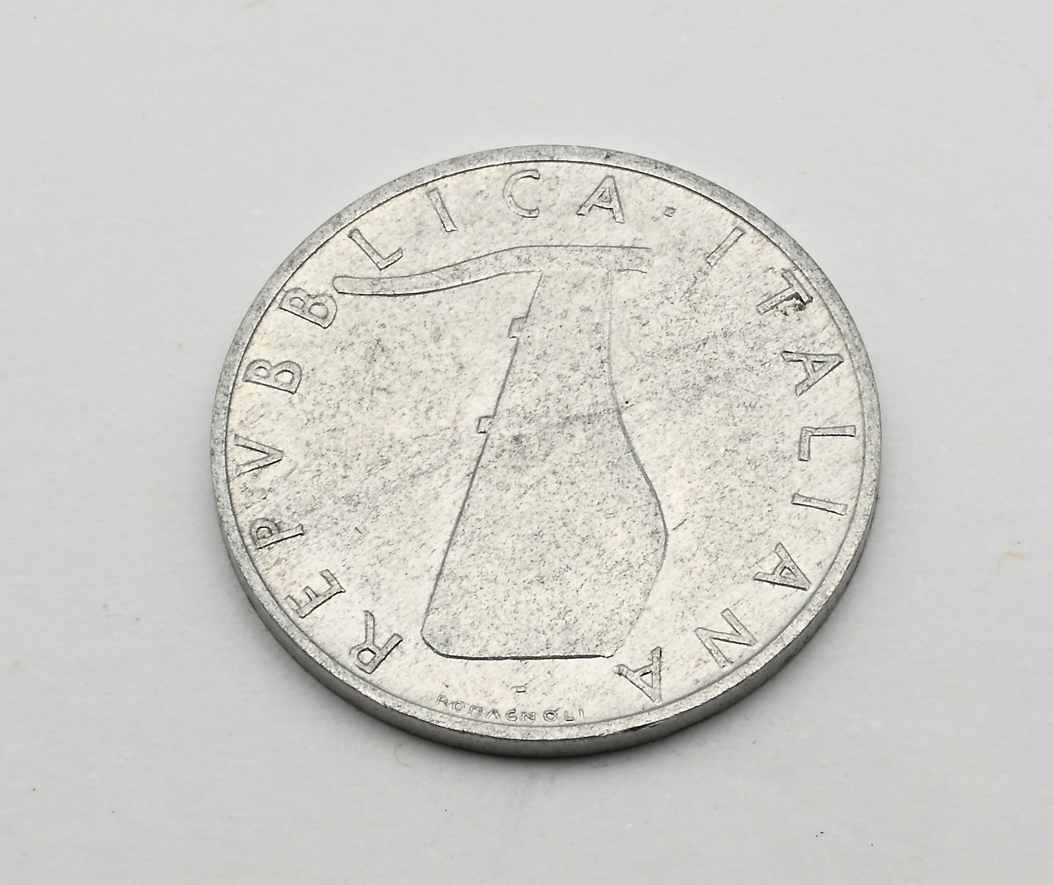 Repubblica Italiana, 5 Lire, 1956