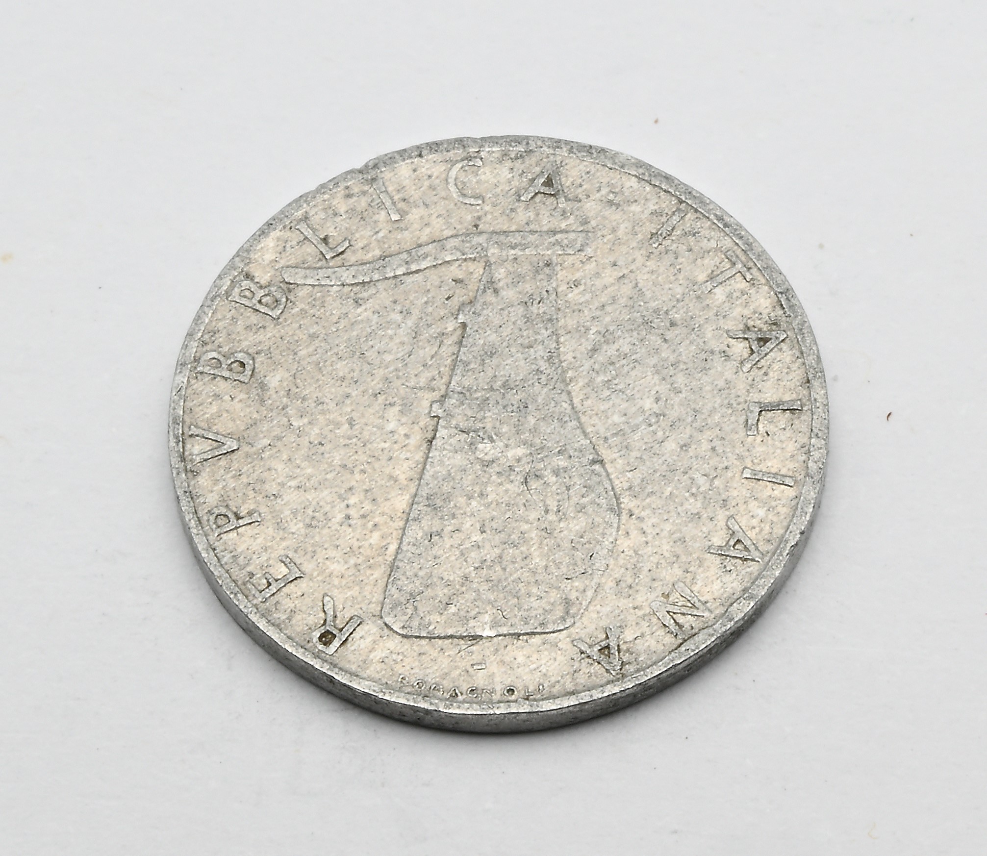 Repubblica Italiana, 5 Lire 1956
