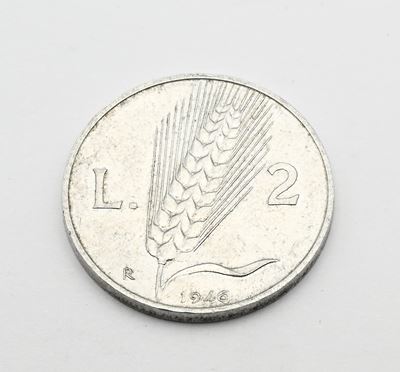Repubblica Italiana, 2 Lire 1946