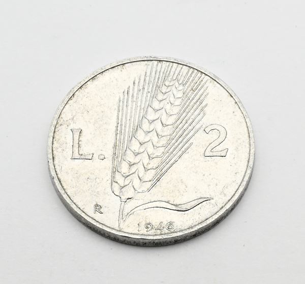 Repubblica Italiana - 2 Lire 1946