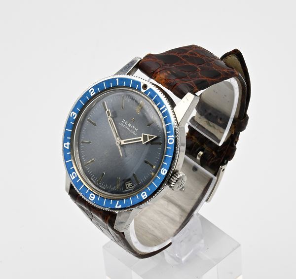 Zenith Sub Sea Diver P3632 (Cal. 2552PC) - Orologio da polso automatico con datario da uomo in acciaio