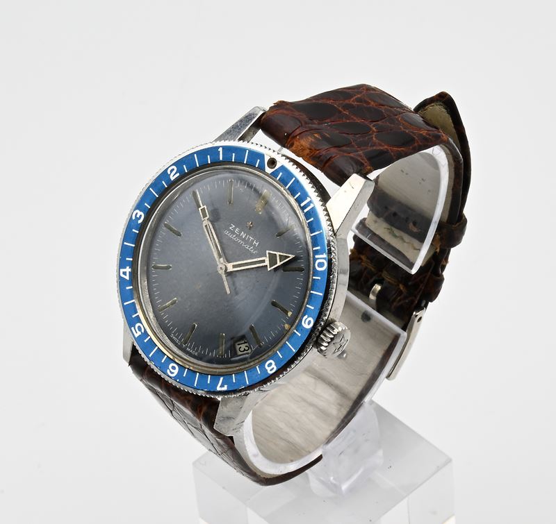 Zenith Sub Sea Diver P3632 (Cal. 2552PC) - Orologio da polso automatico con datario da uomo in ac...