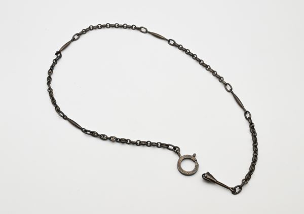 Catena da orologio in argento 925/000