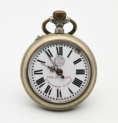 Cronometro svizzero S.C., Orologio da tasca con scappamento Roskopf