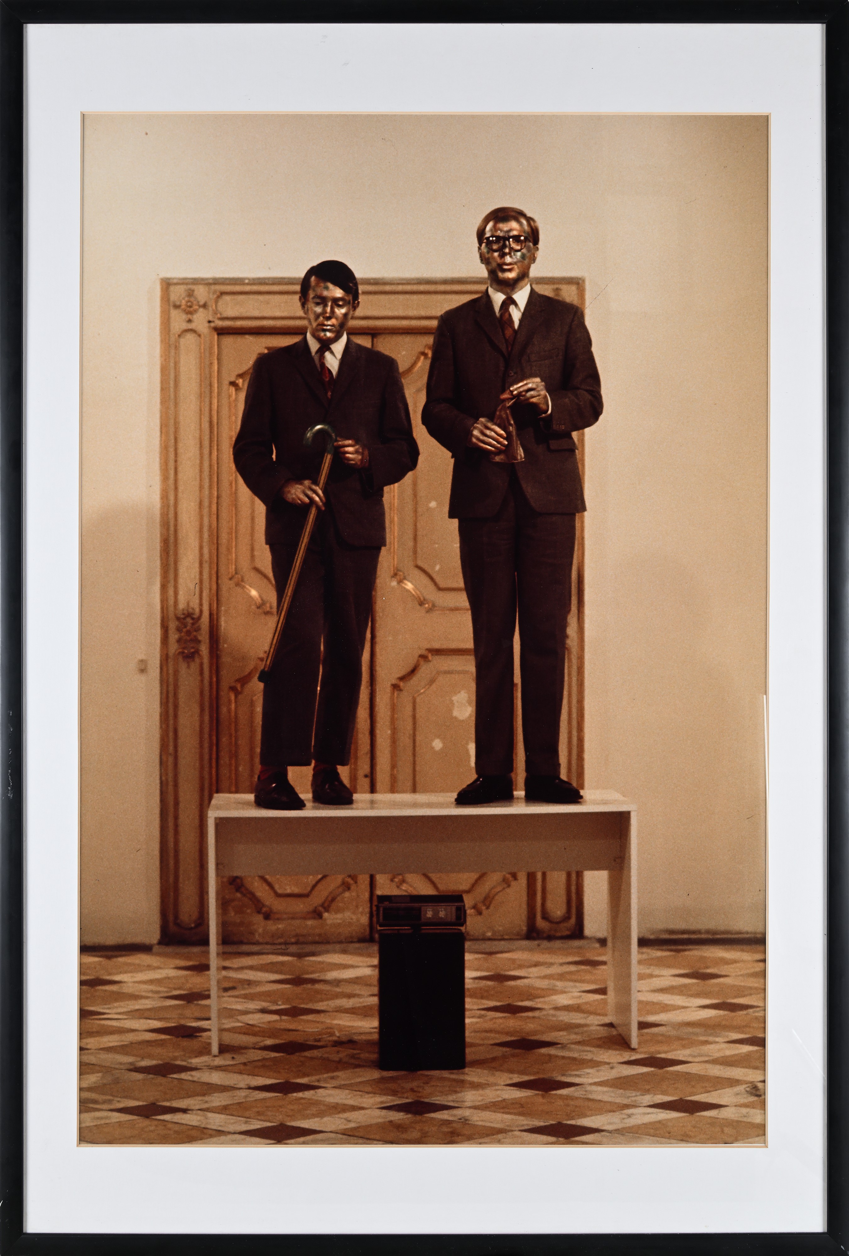 Claudio Abate - Gilbert & George 1972, C-Print su pannello in forex (1/9) 2001