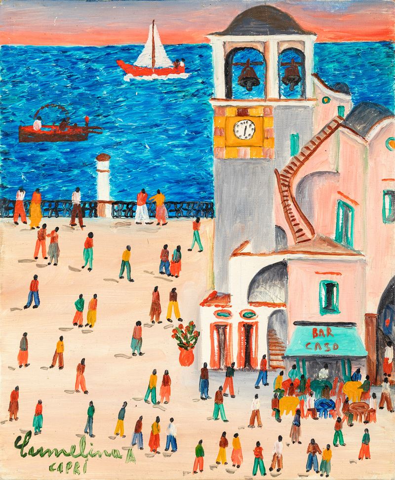La piazzetta di Capri