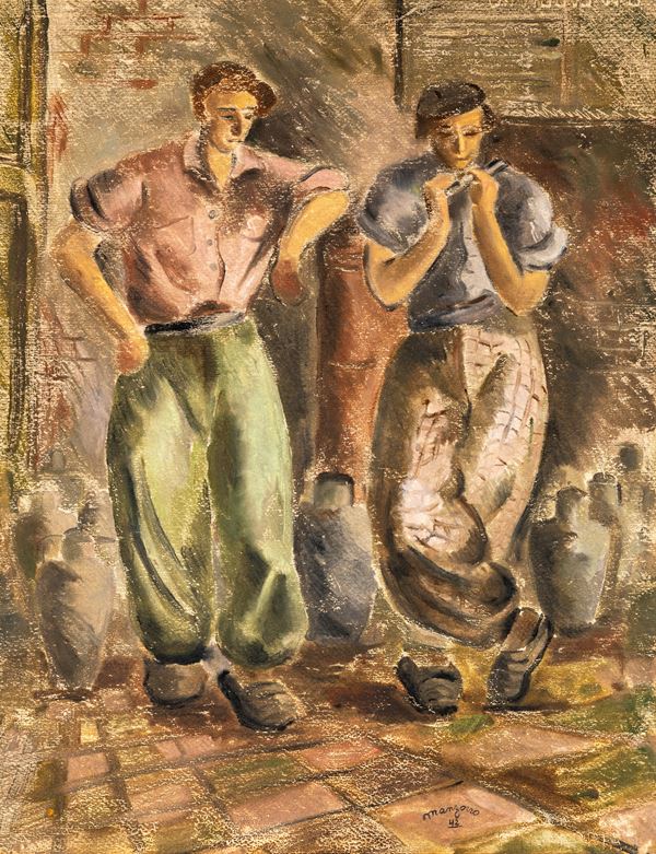 Una sosta dal lavoro