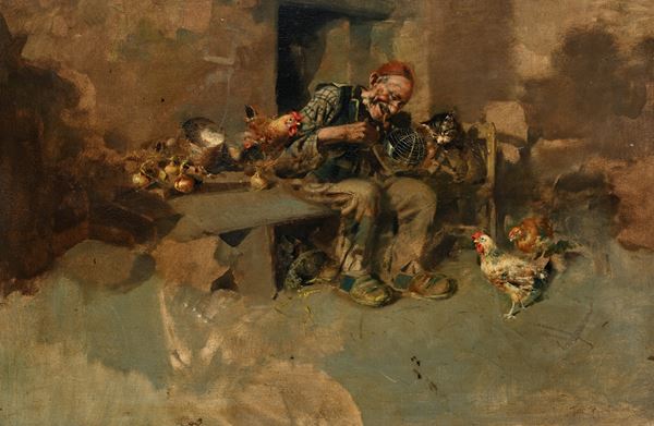 Tito Pellicciotti - Interno rustico