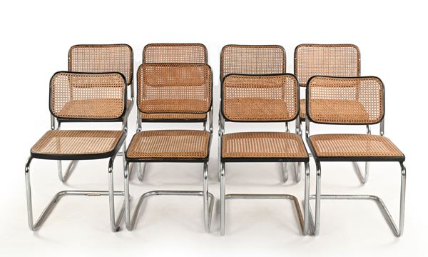 Marcel Breuer - Otto sedie modello Cesca