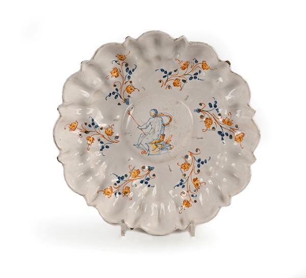 Crespina in maiolica compendiaria, Italia centrale, XVII secolo